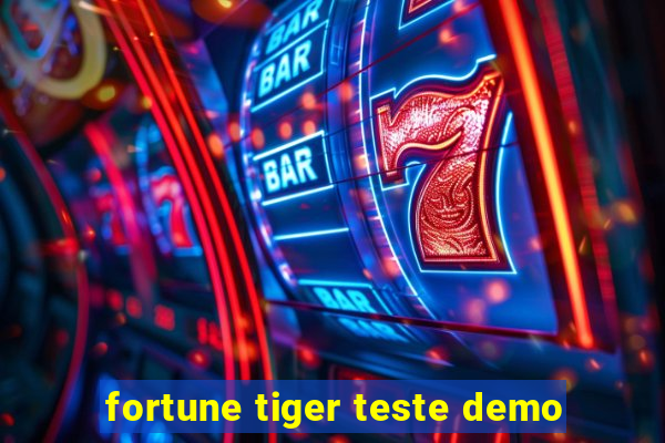 fortune tiger teste demo